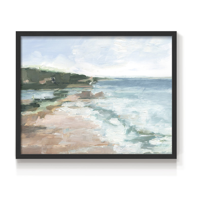 «Distant Regatta II», reproduction encadrée, H 11 po x l 14 po, Noir, noir, noir, noir