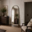 Arched Full Length Antiqued Mirror