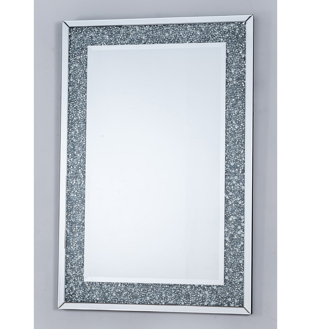 Claude Crushed Diamond Accent Mirror