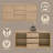 Kasem Oak Finish Server