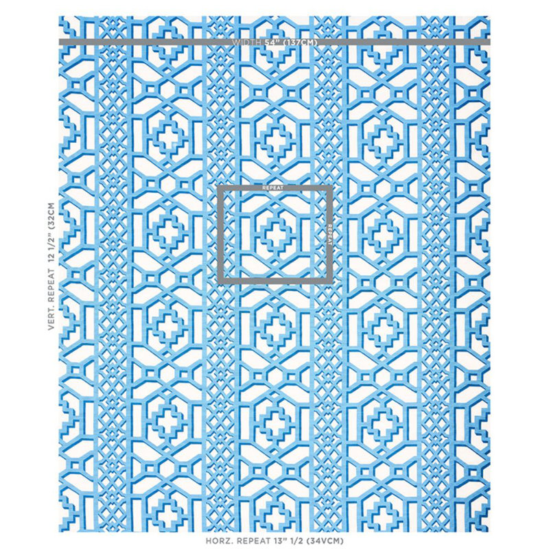 Zanzibar Trellis Fabric
