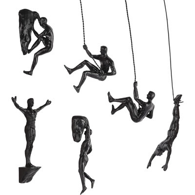 Dalena People Resin Wall Decor