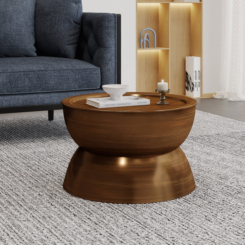 Table basse Ageliki, Bronze antique brossé