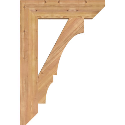 H 6'' W x 40'' D Wood Bracket/Corbel BKT06X28X36