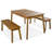 Jaretzy Rectangular 2 - Person 29.7'' L Outdoor Picnic Table