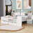 Wooden Daybed with Cabinets, Desk and Drawers-1428295404-1428295403