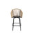 Outdoor Bar Stools Set Of 2, 2-Piece Patio Bar Stools With Armrests, All Weather Rattan Bar Chairs With Backrest, Wicker Bar Stools-247564912