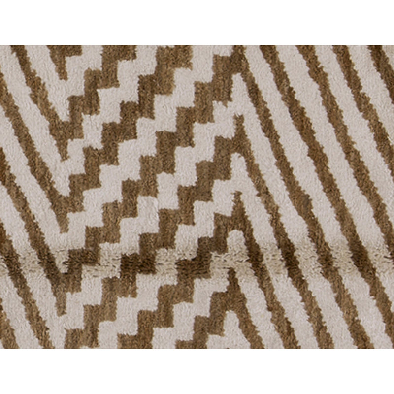 Tapis rectangulaire noué à la main
