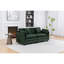Canapé modulaire confortable en chenille avec méridienne moderne et confortable