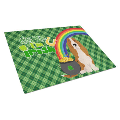 Planche à découper en verre trempé St. Patrick's Day
