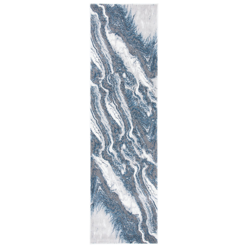 Marni Performance Abstract Rug, Runner 2'3" x 8'