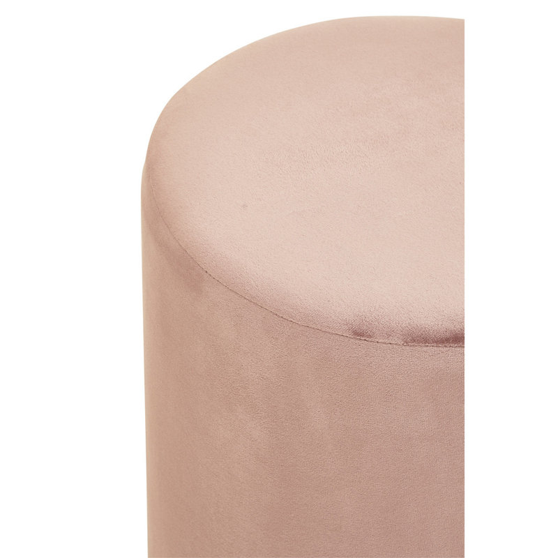 Manufactured Wood Accent Stool, Pink