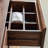 Black Walnut Storage Entry Cabinet Solid Wood 70.8 " W 9 - Drawer Dresser