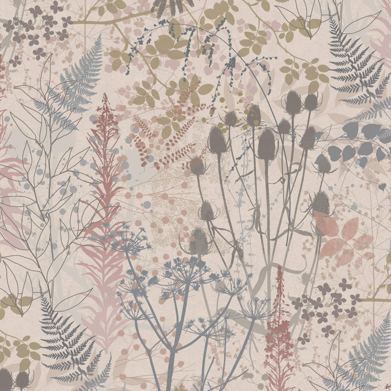 Clarissa Hulse Serendipity Sage Wallpaper, Cream