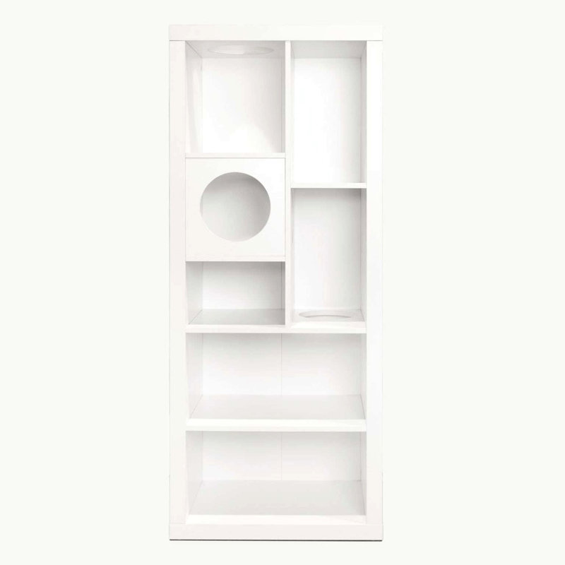 Bibliothèque pour arbre à chat Cliff Jr., blanc, Blanc