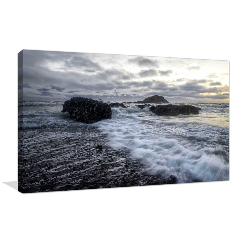 «Lighthouse», reproduction de photo, H 28 po x l 48 po x P 1,5 po, Toile tendue