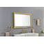 Miroir de salle de bain 48 "x 30" à DEL avec cadre en aluminium-858749705-858749698