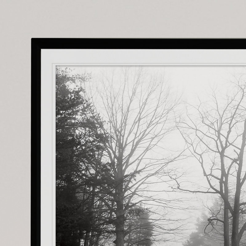 " Tennessee Morning ", 20" H x 24" W x 1.5" D, Black