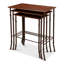 Solid Wood Nesting End Table