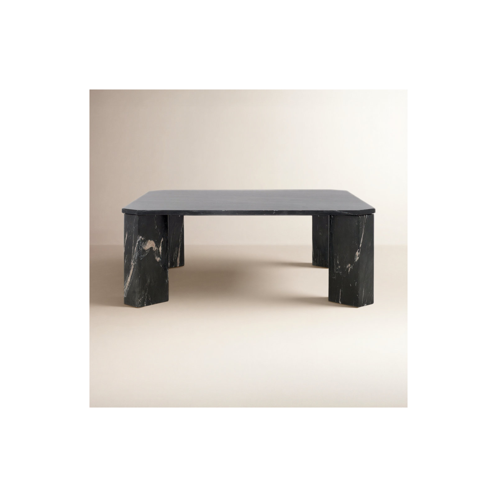 Ghislaine Single Coffee Table, Black