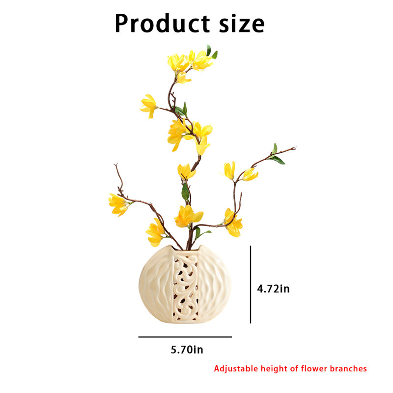 Vase de table en céramique Niobi