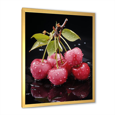 Red Cherry Delight 4 - Cherry Wall Art