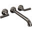 Beauclere™ Two Handle Wall Mount Tub Filler-1120627686-1120627711