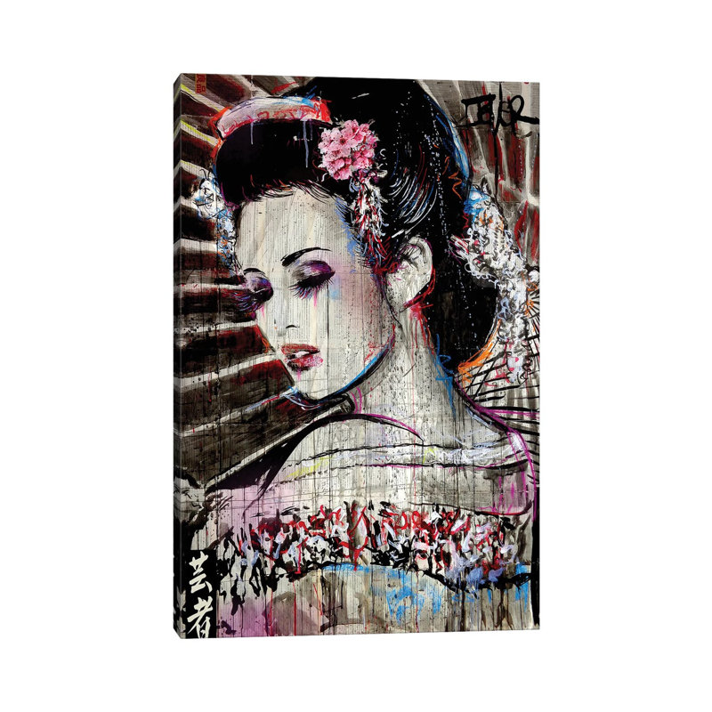 Angel Of Shinjuku by Loui Jover - Wrapped Canvas Gallery-Wrapped Canvas Giclée, 66.04cm H x 66.04cm W x 1.905cm D