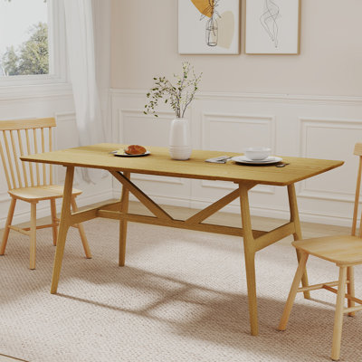 Dining Table With Solid Wood Legs