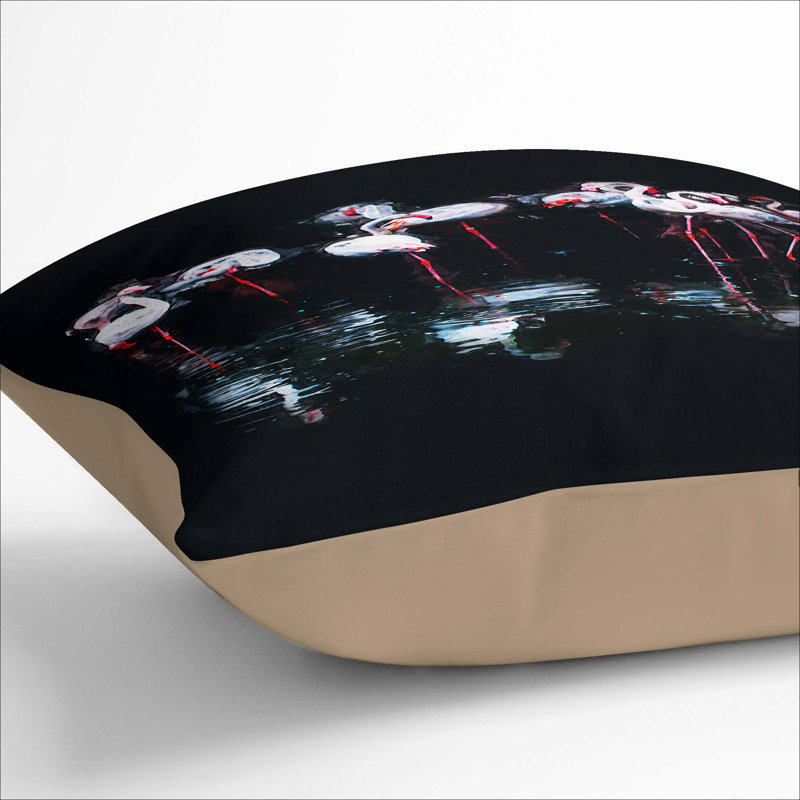 Square Cushion, Stone, 40cm H x 40cm W x 15cm D