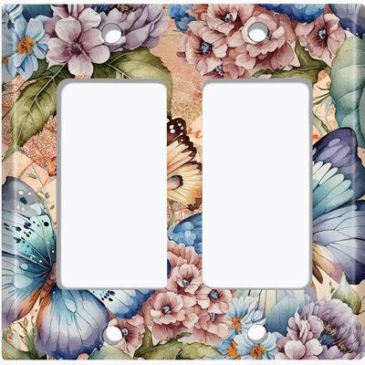 2 - Gang Rocker Standard Wall Plate
