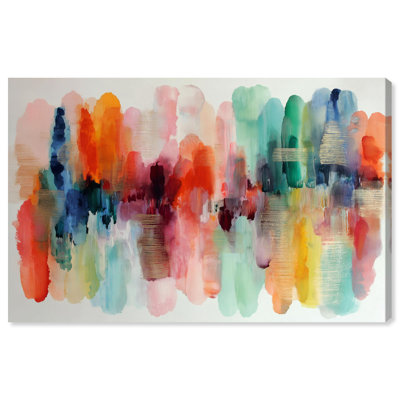 «Weave of Color I», reproduction d'art sur toile par Art Remedy