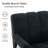Mid Century Modern Armchair With Channel Tufted(Set Of 2)-515464471