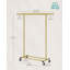 Ahmoni 132cm Rolling Clothing Rack-1250158734