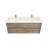 60'' Double Bathroom Vanity with Acrylic Top-70056054