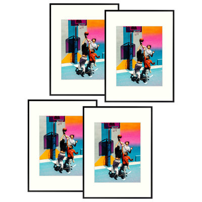 Drennon Metal Picture Frame Set with Mat