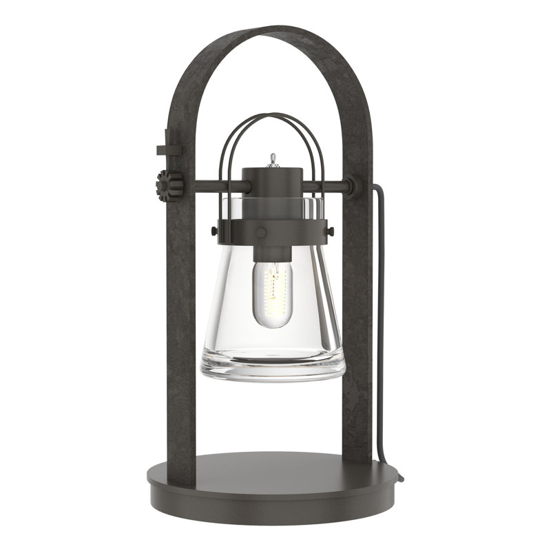 Lampe de table 19,4 po Erlenmeyer, Fumée foncée