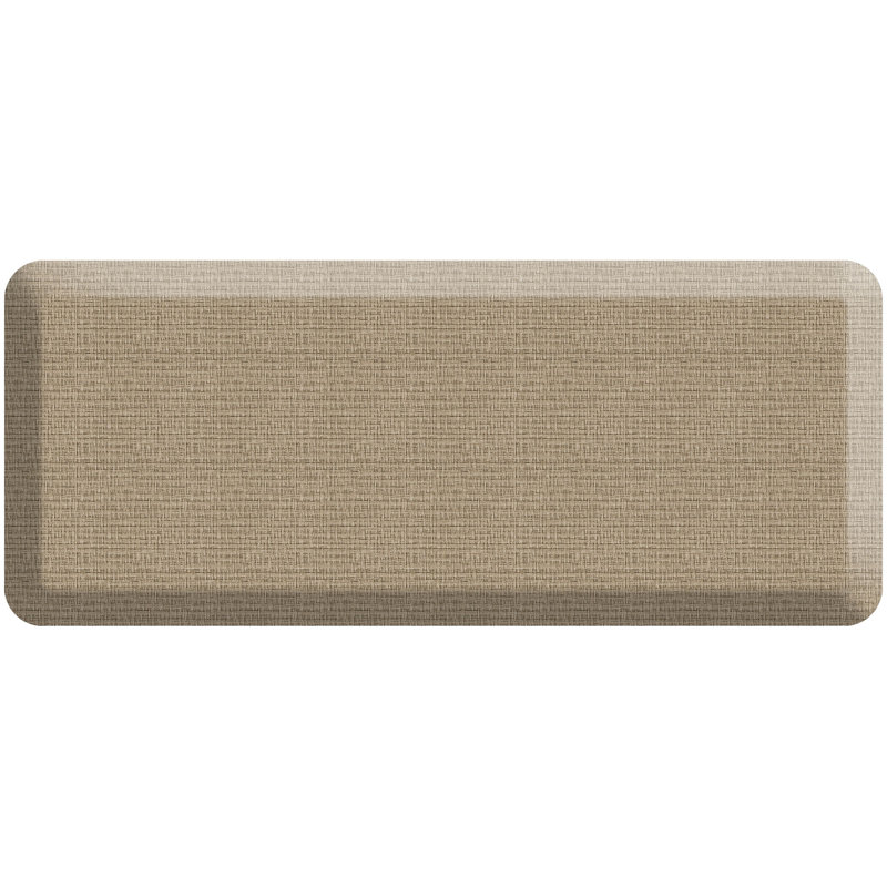 Tapis de cuisine anti-fatigue tissé Haven, 20" x 48", Sable de bois flotté