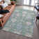 Premium Machine Washable Gurubaksh AMF1154 Global Rug