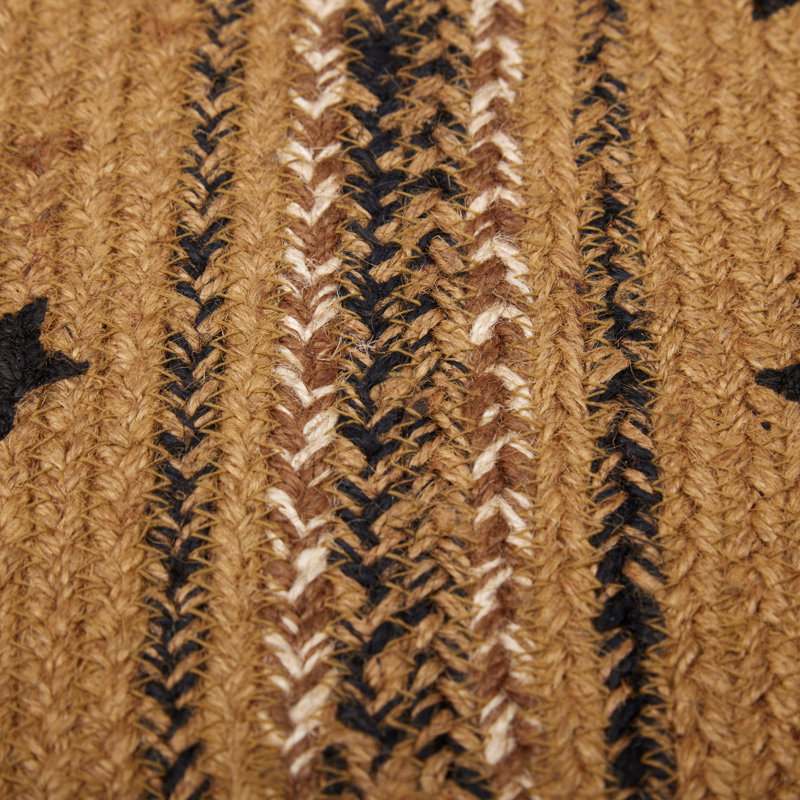 Tapis d'escalier brun clair Kettle Grove, Rectangle 9 po x 2 pi 3 po
