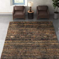 Loon Peak® Ilenna Handmade Natural /Black Rug & Reviews