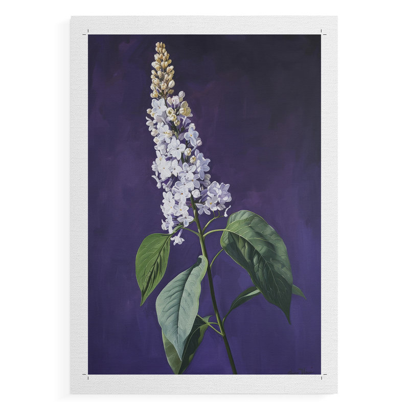 Série FLORAL CCxxx - impression sur toile seulement - non encadrée, H 18 po x l 12 po
