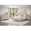 Ensemble de chambre à coucher à panneau moderne avec finition gris clair-1823131029-1823131031