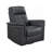Leather Upholstered Swivel Glider Reclining Chair Luxury Living Room Furniture Comfort Chair 1Pc Plush Comfort-901468655