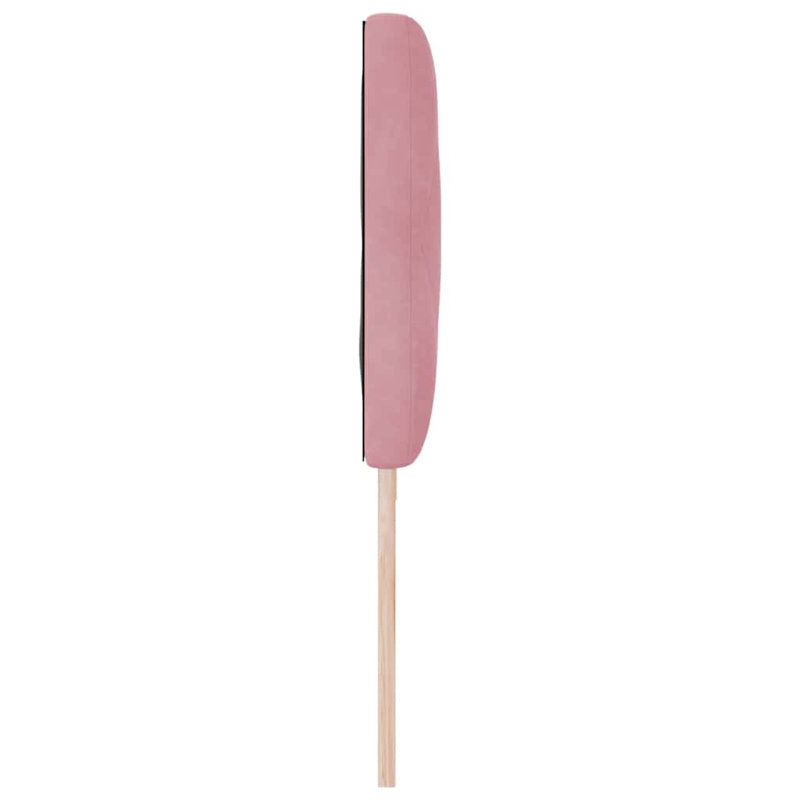 Headboard, 78cm H x 200cm W x 7cm D, Pink