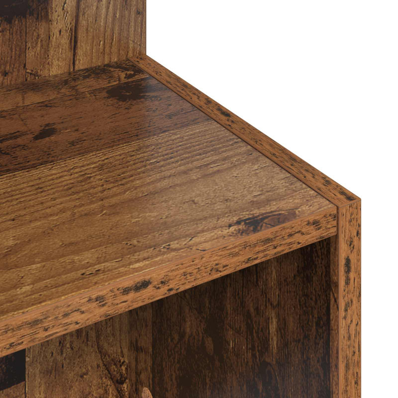 End Table, Old Wood