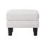 Repose-pieds en tissu beige
