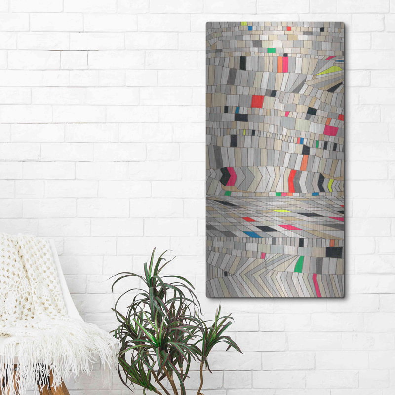 " Hifi Grain I " by Nikki Galapon, 48" H x 24" W