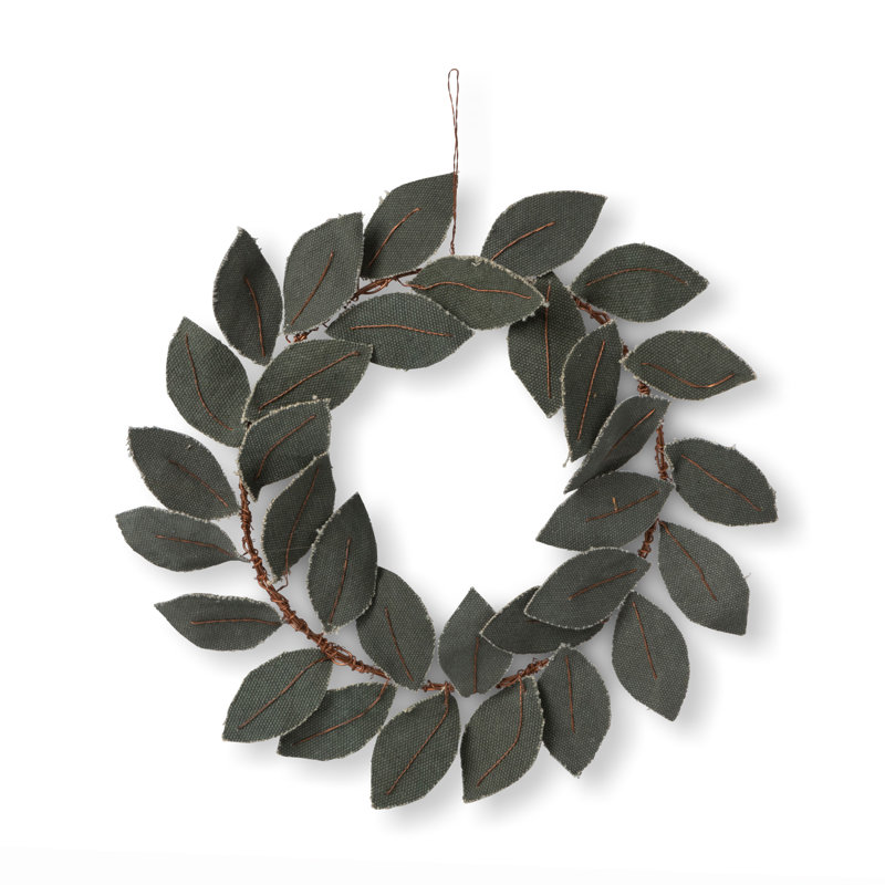 Couronne de feuille d’olive recyclée