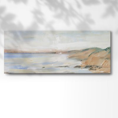 Étude de rivage II sur toile